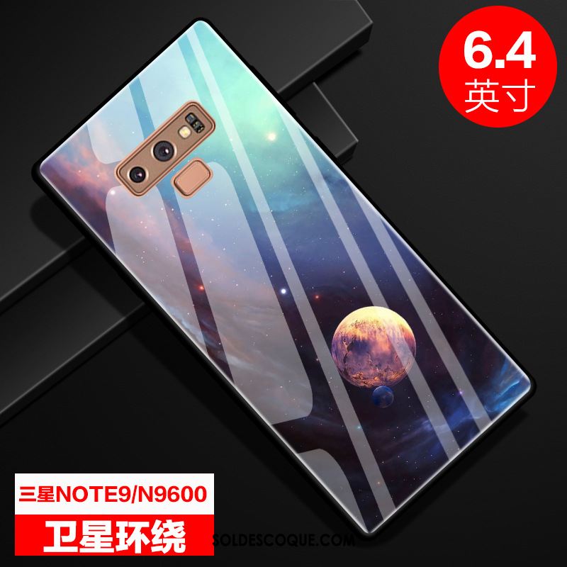 Coque Samsung Galaxy Note 9 Créatif Verre Étoile Miroir Protection Soldes