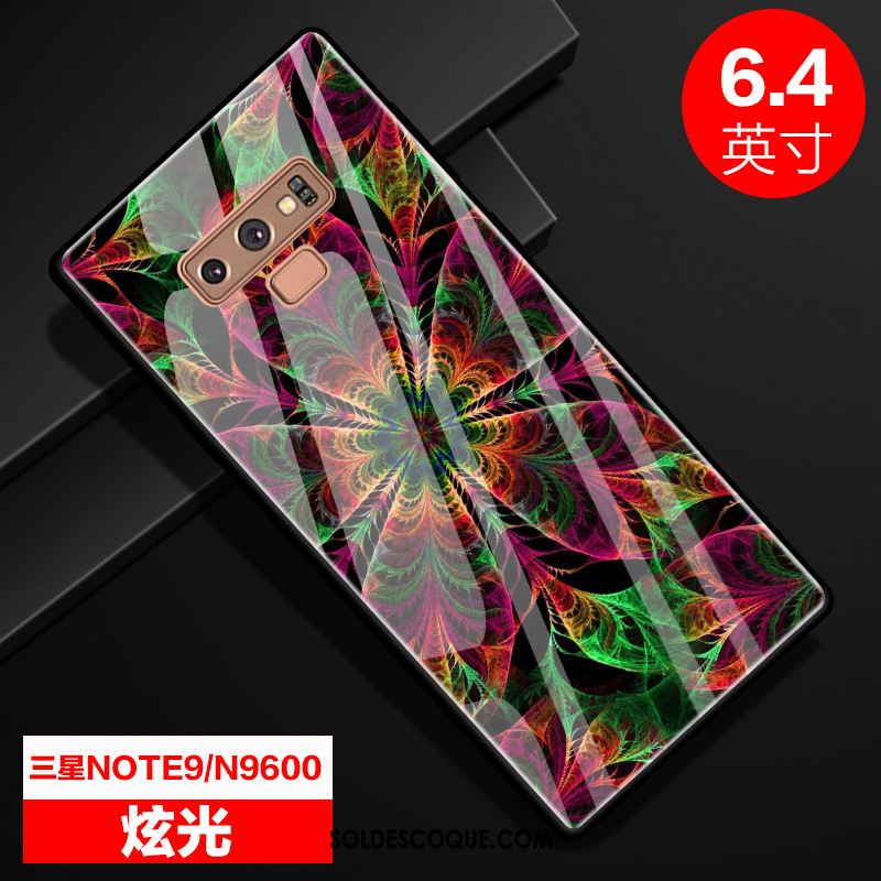 Coque Samsung Galaxy Note 9 Créatif Verre Étoile Miroir Protection Soldes