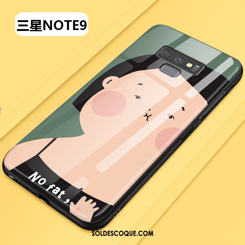 Coque Samsung Galaxy Note 9 Dessin Animé Difficile Créatif Fluide Doux Incassable Housse Soldes