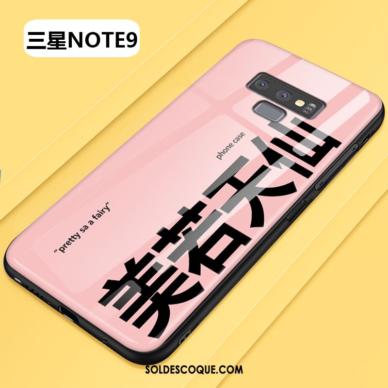 Coque Samsung Galaxy Note 9 Dessin Animé Difficile Créatif Fluide Doux Incassable Housse Soldes