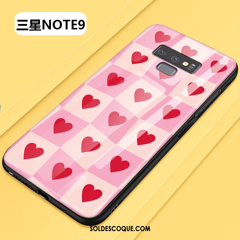 Coque Samsung Galaxy Note 9 Dessin Animé Difficile Créatif Fluide Doux Incassable Housse Soldes