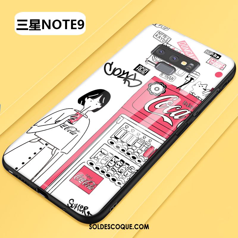 Coque Samsung Galaxy Note 9 Dessin Animé Difficile Créatif Fluide Doux Incassable Housse Soldes