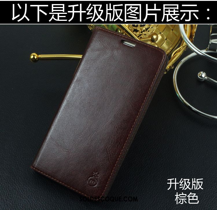 Coque Samsung Galaxy Note 9 Incassable Étoile Personnalité Cuir Véritable Téléphone Portable Pas Cher