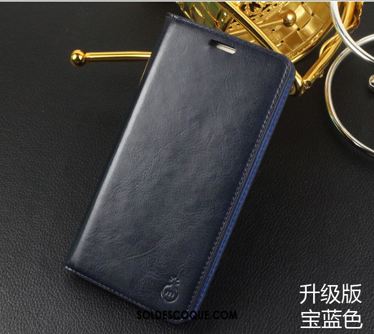 Coque Samsung Galaxy Note 9 Incassable Étoile Personnalité Cuir Véritable Téléphone Portable Pas Cher