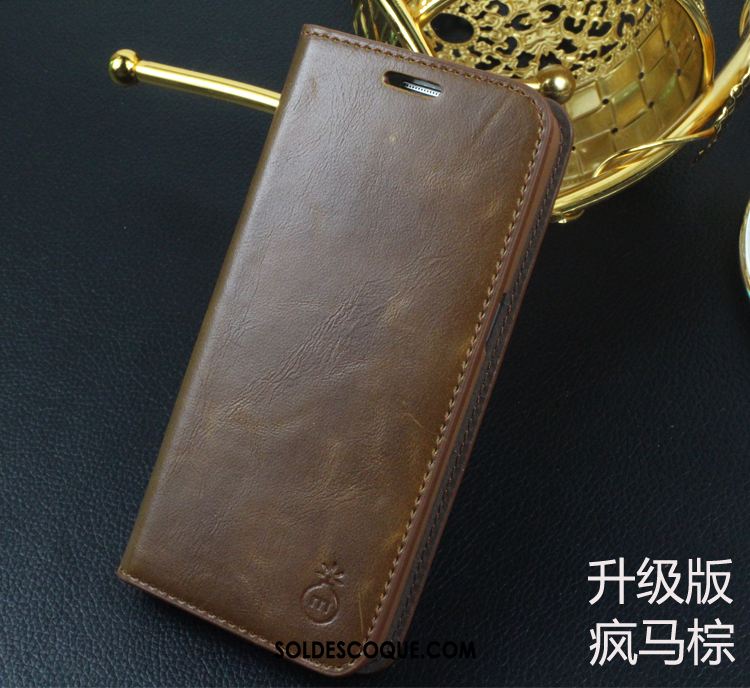 Coque Samsung Galaxy Note 9 Incassable Étoile Personnalité Cuir Véritable Téléphone Portable Pas Cher