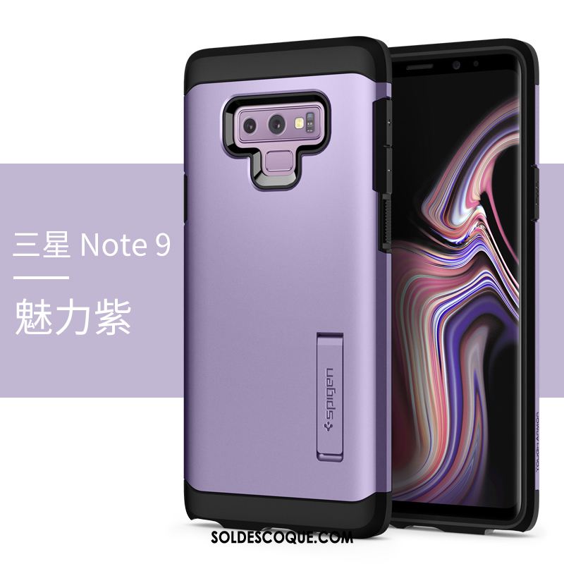 Coque Samsung Galaxy Note 9 Marque De Tendance Support Incassable Étui Créatif En Ligne