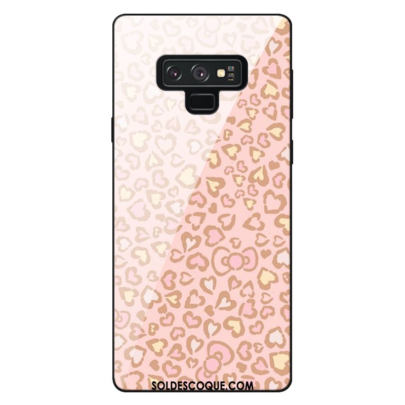 Coque Samsung Galaxy Note 9 Nouveau Rose Étoile Tout Compris Léopard En Ligne
