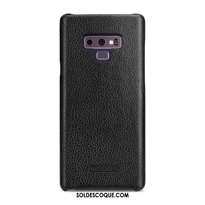 Coque Samsung Galaxy Note 9 Protection Couvercle Arrière Étui Vert Étoile Pas Cher