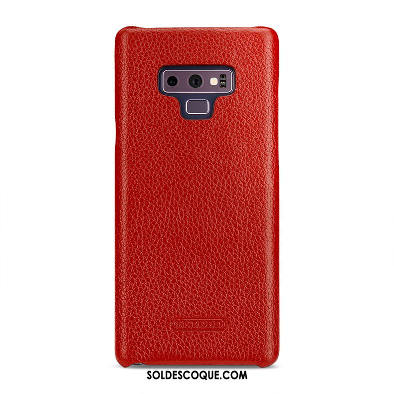 Coque Samsung Galaxy Note 9 Protection Couvercle Arrière Étui Vert Étoile Pas Cher