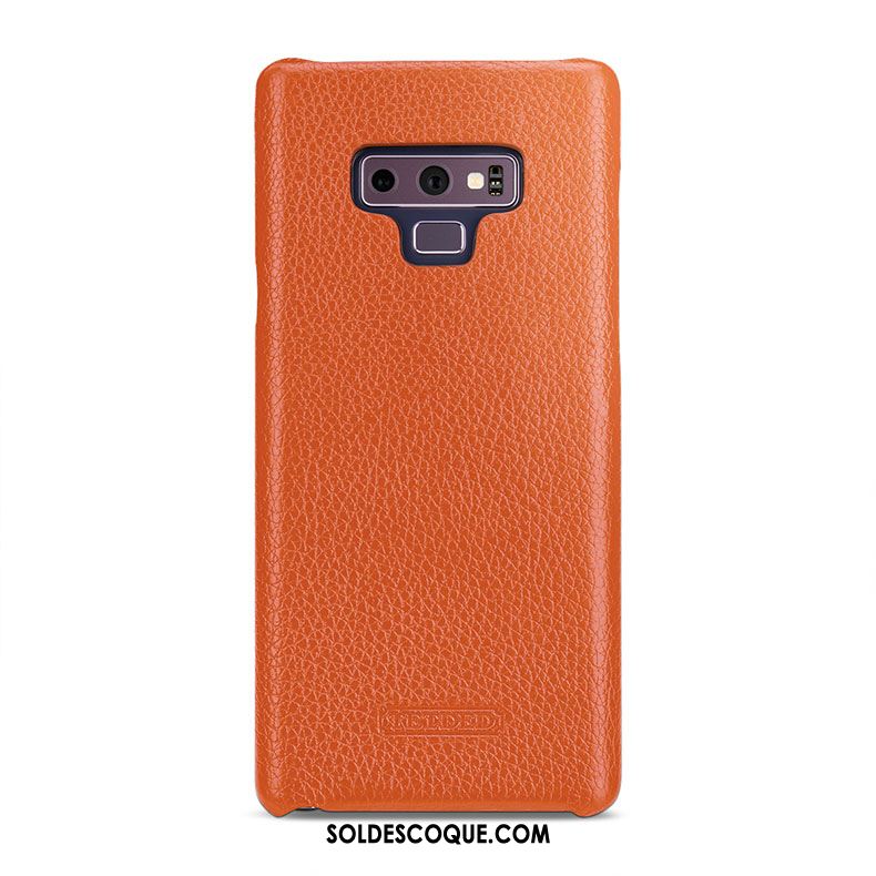 Coque Samsung Galaxy Note 9 Protection Couvercle Arrière Étui Vert Étoile Pas Cher