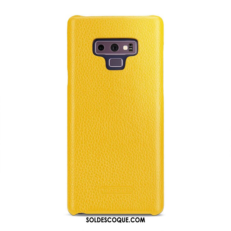 Coque Samsung Galaxy Note 9 Protection Couvercle Arrière Étui Vert Étoile Pas Cher