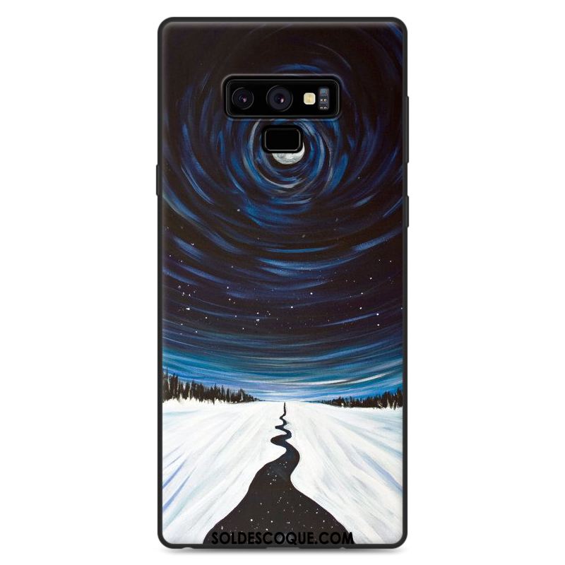 Coque Samsung Galaxy Note 9 Protection Incassable Dessin Animé Téléphone Portable Gris En Vente