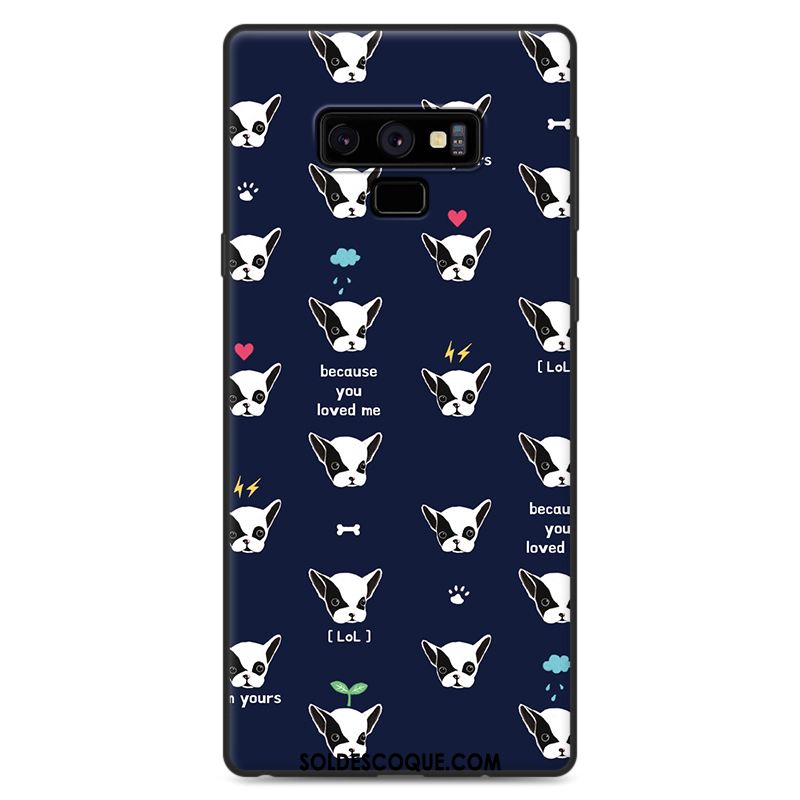 Coque Samsung Galaxy Note 9 Protection Incassable Dessin Animé Téléphone Portable Gris En Vente