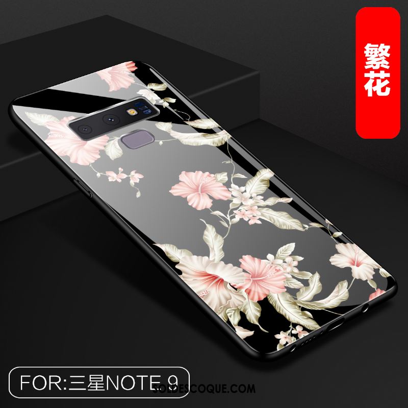 Coque Samsung Galaxy Note 9 Tendance Téléphone Portable Verre Tout Compris Créatif France