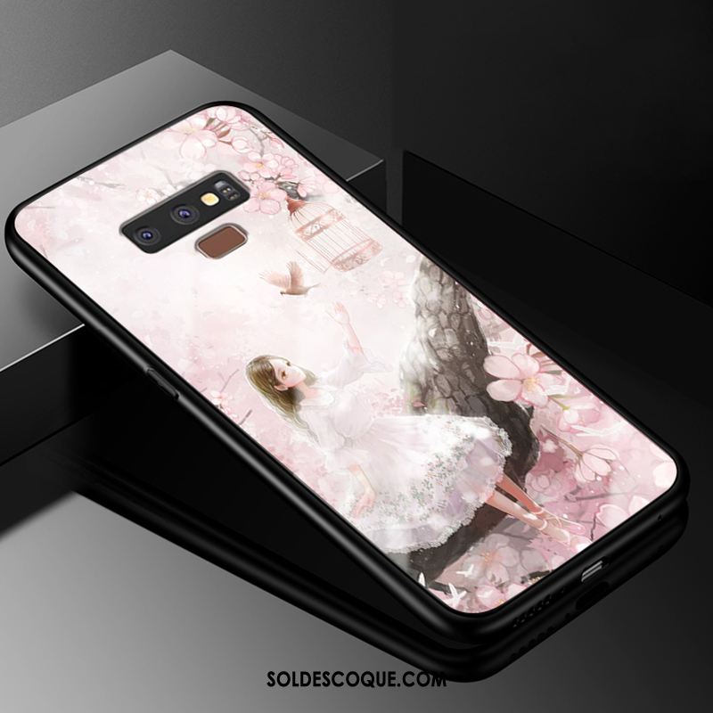 Coque Samsung Galaxy Note 9 Tout Compris Personnalité Étoile Protection Amoureux Soldes