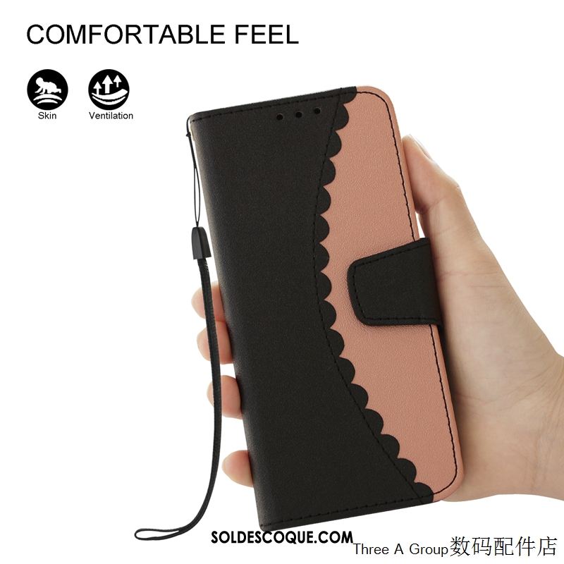 Coque Samsung Galaxy Note 9 Tout Compris Téléphone Portable Étui En Cuir Simple Silicone Pas Cher