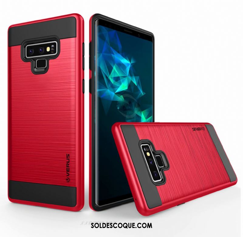 Coque Samsung Galaxy Note 9 Tout Compris Vert Étui Étoile Business Pas Cher