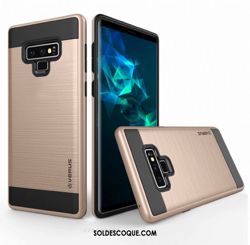 Coque Samsung Galaxy Note 9 Tout Compris Vert Étui Étoile Business Pas Cher