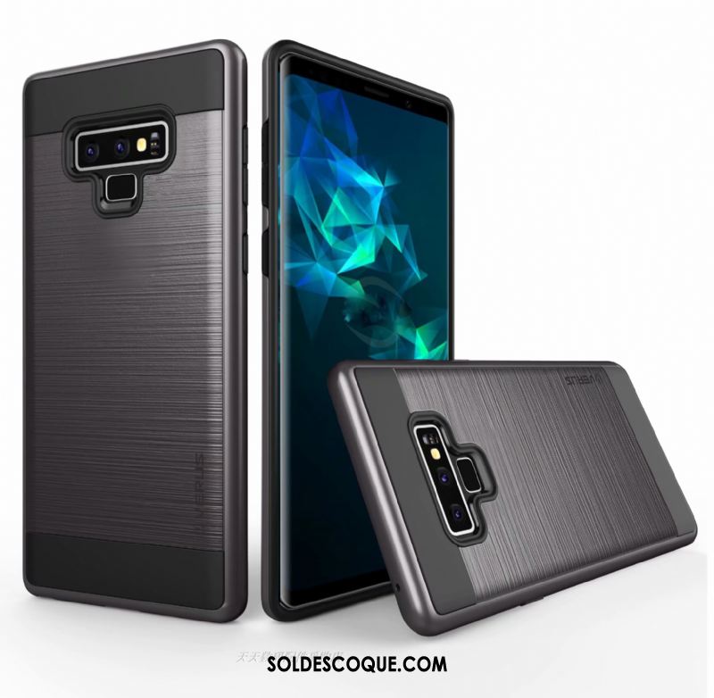 Coque Samsung Galaxy Note 9 Tout Compris Vert Étui Étoile Business Pas Cher