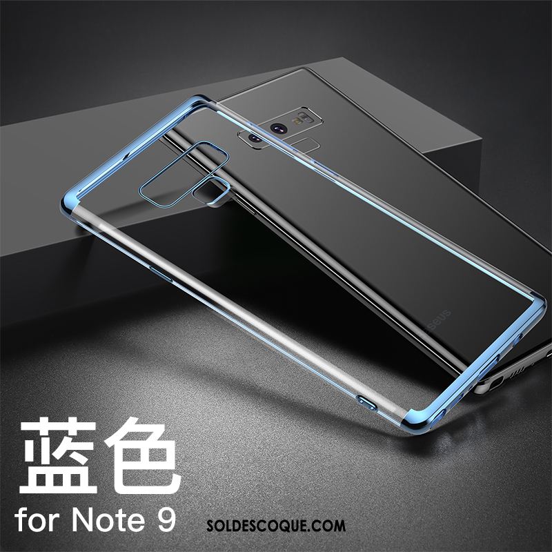 Coque Samsung Galaxy Note 9 Transparent Ballon Tendance Très Mince Nouveau Pas Cher