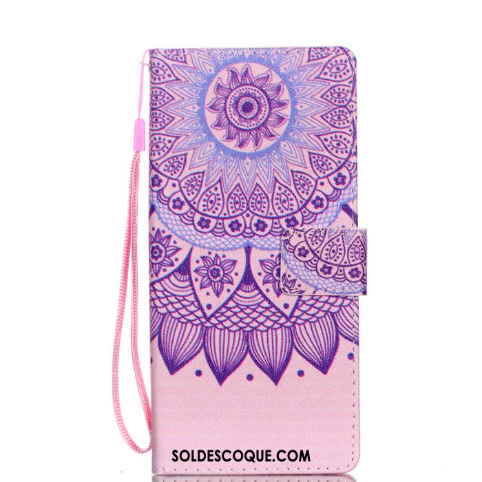 Coque Samsung Galaxy Note 9 Téléphone Portable Ornements Suspendus Carte Rose Étui En Cuir Soldes