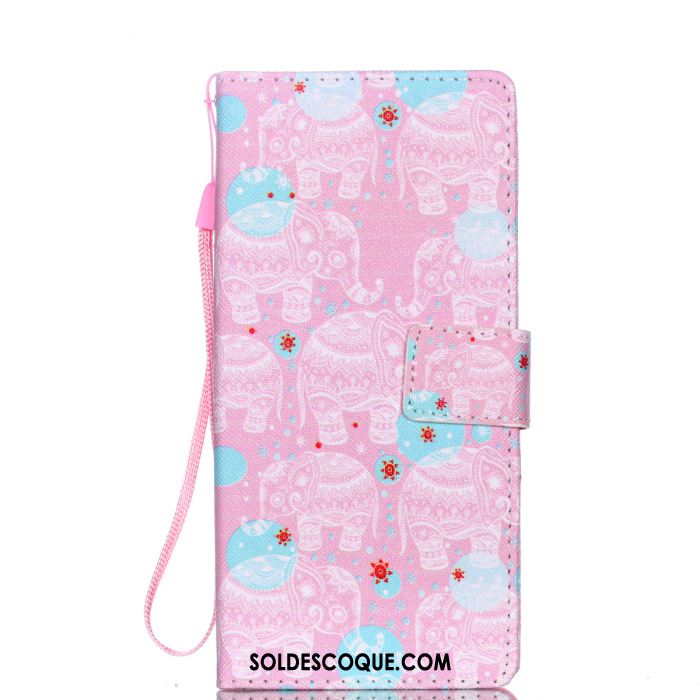 Coque Samsung Galaxy Note 9 Téléphone Portable Ornements Suspendus Carte Rose Étui En Cuir Soldes