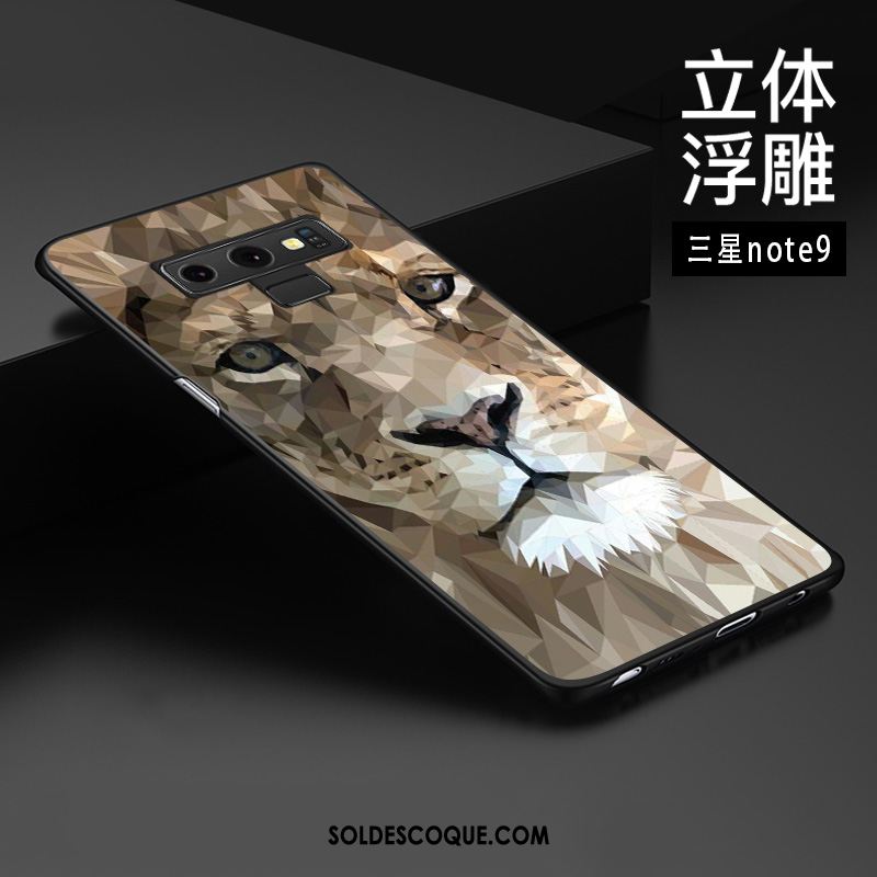 Coque Samsung Galaxy Note 9 Téléphone Portable Étui Style Chinois Délavé En Daim Personnalisé En Vente