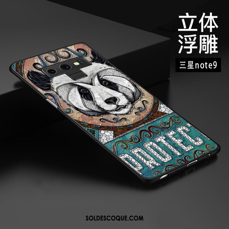 Coque Samsung Galaxy Note 9 Téléphone Portable Étui Style Chinois Délavé En Daim Personnalisé En Vente