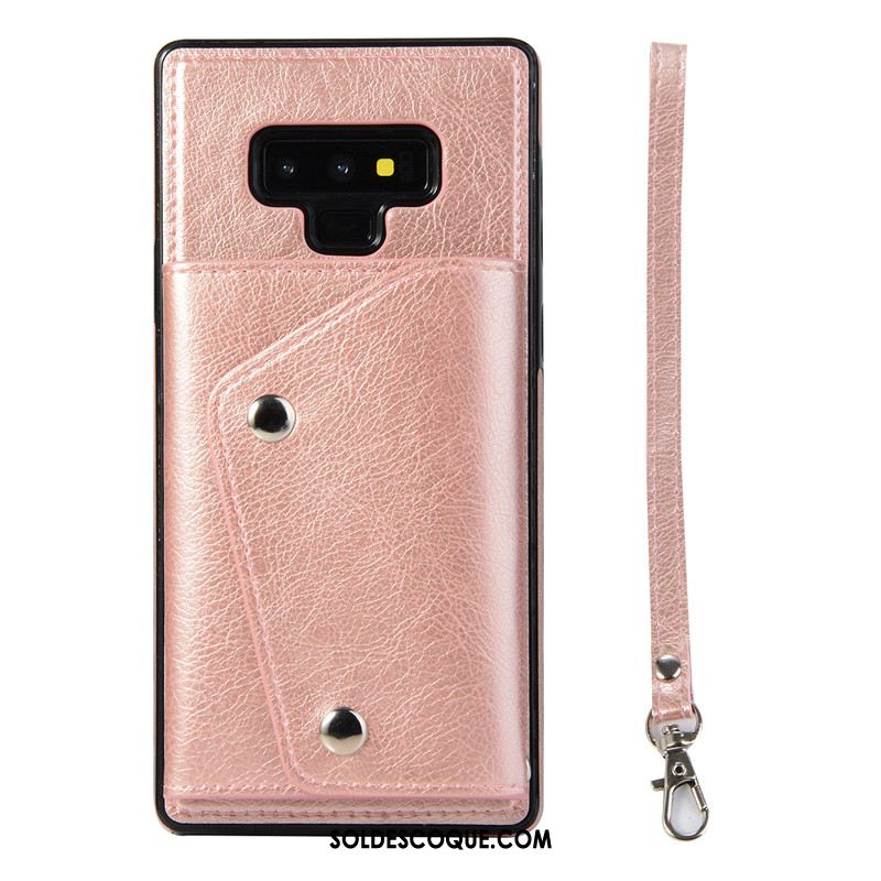 Coque Samsung Galaxy Note 9 Étoile Créatif Ornements Suspendus Or Rose Nouveau En Vente