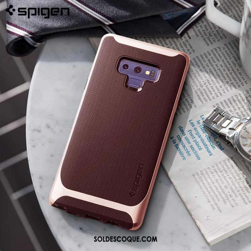 Coque Samsung Galaxy Note 9 Étoile Noir Marque De Tendance Nouveau Mode Housse Soldes