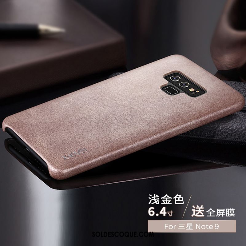 Coque Samsung Galaxy Note 9 Étoile Nouveau Créatif Étui En Cuir Personnalité Pas Cher