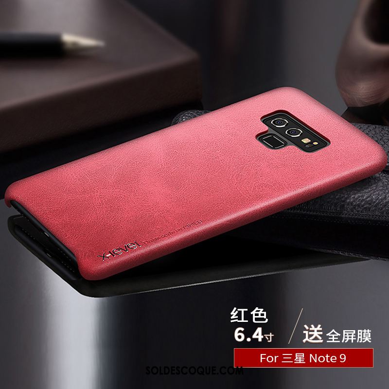 Coque Samsung Galaxy Note 9 Étoile Nouveau Créatif Étui En Cuir Personnalité Pas Cher