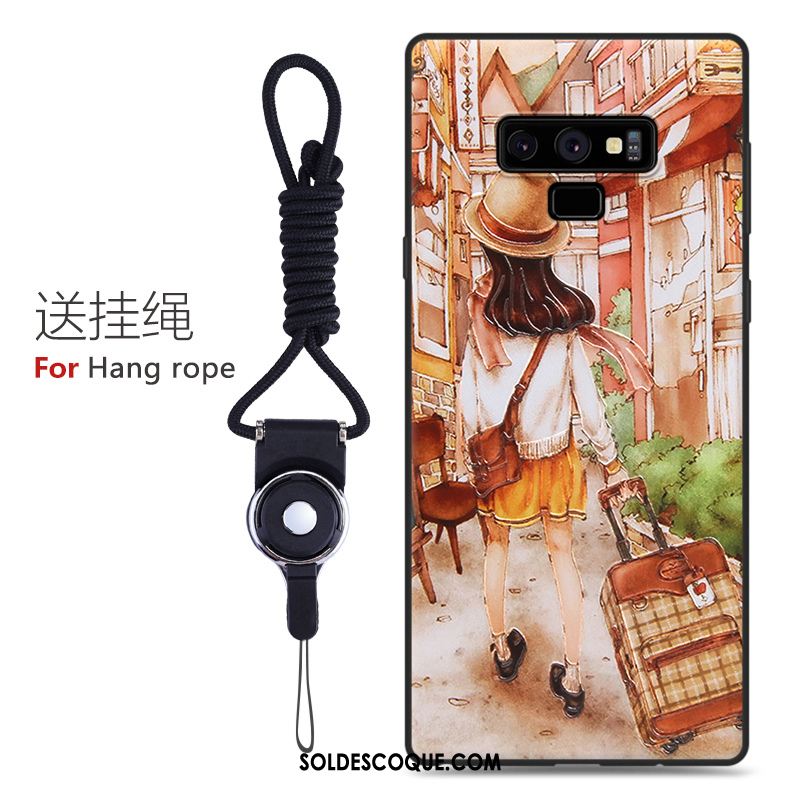 Coque Samsung Galaxy Note 9 Étui Dessin Animé Étoile Protection Personnalité Pas Cher