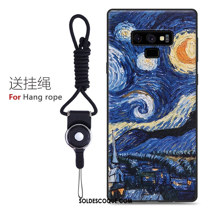 Coque Samsung Galaxy Note 9 Étui Dessin Animé Étoile Protection Personnalité Pas Cher