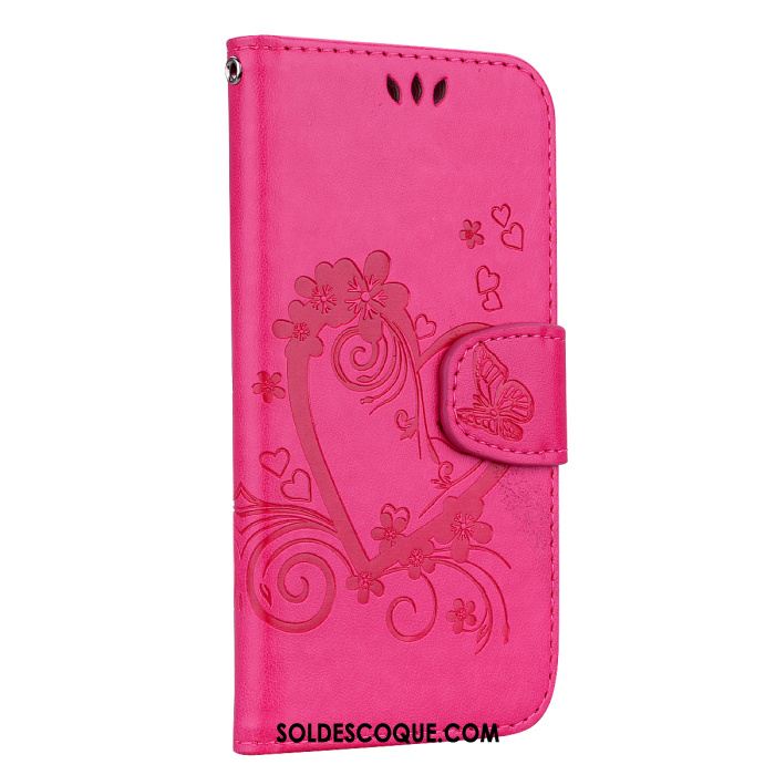 Coque Samsung Galaxy Note 9 Étui En Cuir En Relief Amour Téléphone Portable Papillon En Ligne