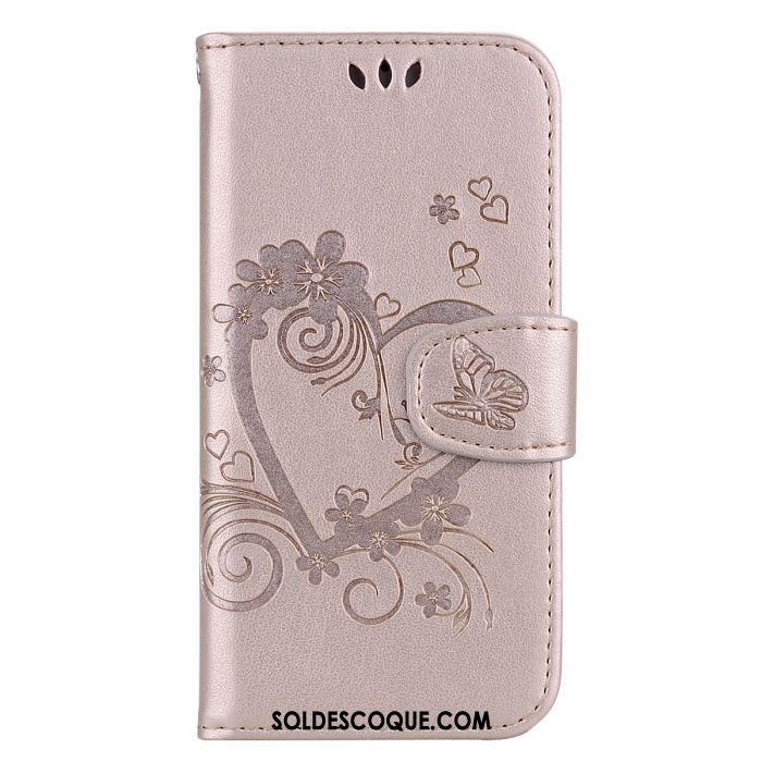 Coque Samsung Galaxy Note 9 Étui En Cuir En Relief Amour Téléphone Portable Papillon En Ligne