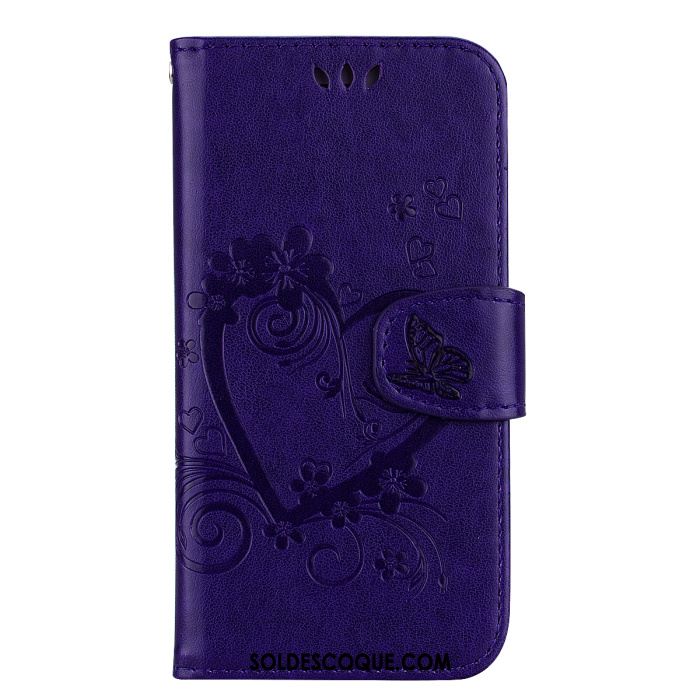 Coque Samsung Galaxy Note 9 Étui En Cuir En Relief Amour Téléphone Portable Papillon En Ligne