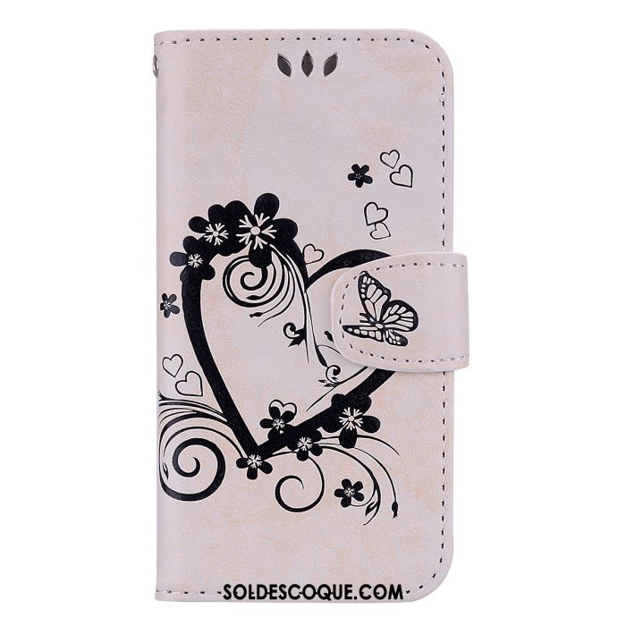 Coque Samsung Galaxy Note 9 Étui En Cuir En Relief Amour Téléphone Portable Papillon En Ligne