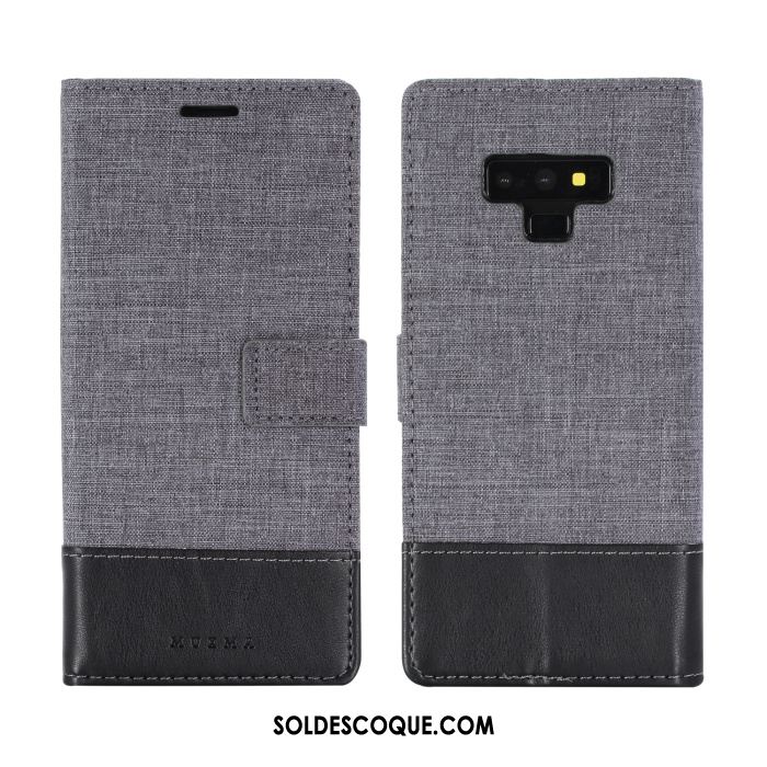 Coque Samsung Galaxy Note 9 Étui Incassable Protection Noir Étoile Pas Cher