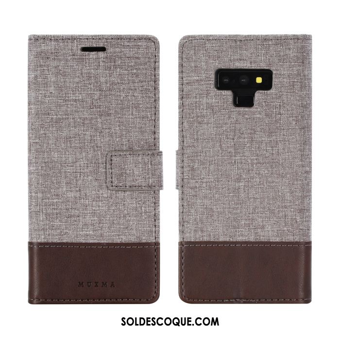 Coque Samsung Galaxy Note 9 Étui Incassable Protection Noir Étoile Pas Cher