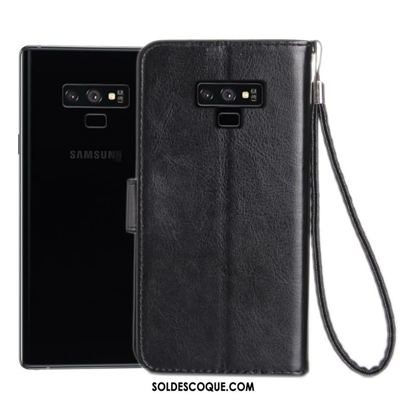 Coque Samsung Galaxy Note 9 Étui Protection Rose Incassable Téléphone Portable Pas Cher