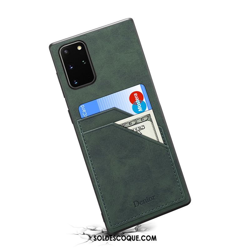 Coque Samsung Galaxy Note20 Créatif Téléphone Portable Étoile Étui En Cuir Carte Pas Cher