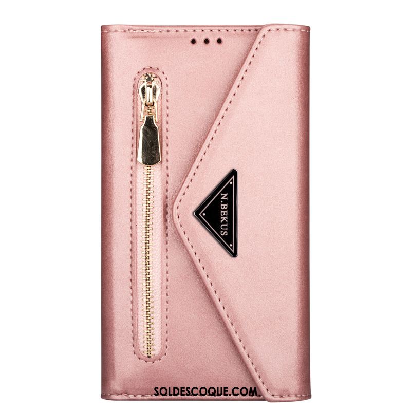 Coque Samsung Galaxy Note20 Rose Étui En Cuir Téléphone Portable Étoile Housse France