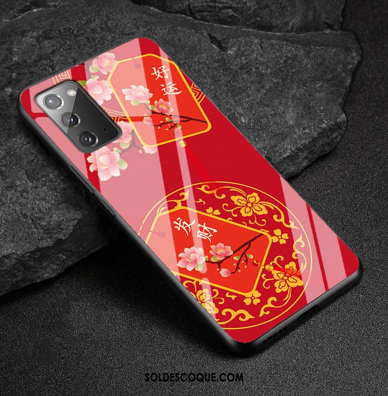 Coque Samsung Galaxy Note20 Tout Compris Style Chinois Créatif Protection Incassable Pas Cher