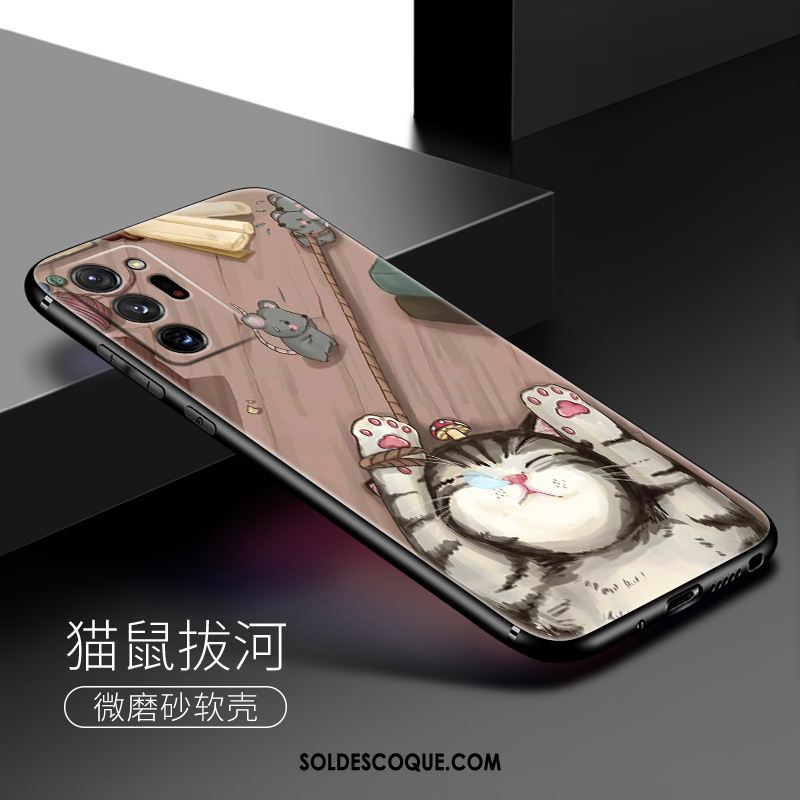 Coque Samsung Galaxy Note20 Ultra Dessin Animé Charmant Fluide Doux Téléphone Portable Incassable France