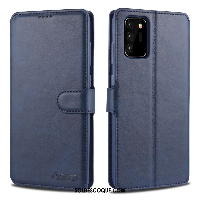 Coque Samsung Galaxy Note20 Ultra Nouveau Étui Portefeuille Téléphone Portable Fluide Doux Soldes