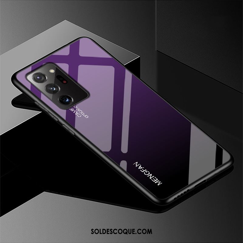 Coque Samsung Galaxy Note20 Ultra Personnalisé Violet Étui Téléphone Portable Tendance En Vente