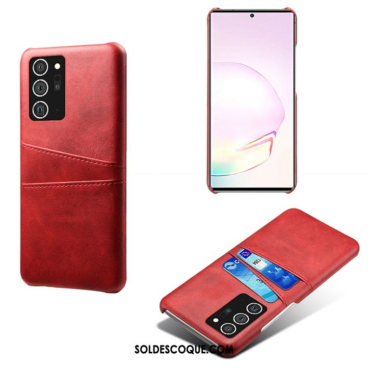 Coque Samsung Galaxy Note20 Ultra Sac Rouge Téléphone Portable Carte Personnalité En Vente