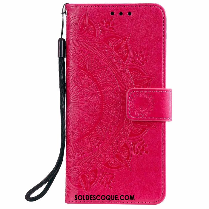 Coque Samsung Galaxy Note20 Ultra Étui En Cuir Étoile Protection Rose Carte En Ligne