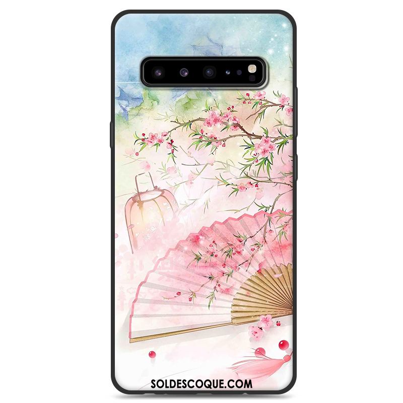 Coque Samsung Galaxy S10 5g Blanc Étoile Protection Vent Téléphone Portable En Vente